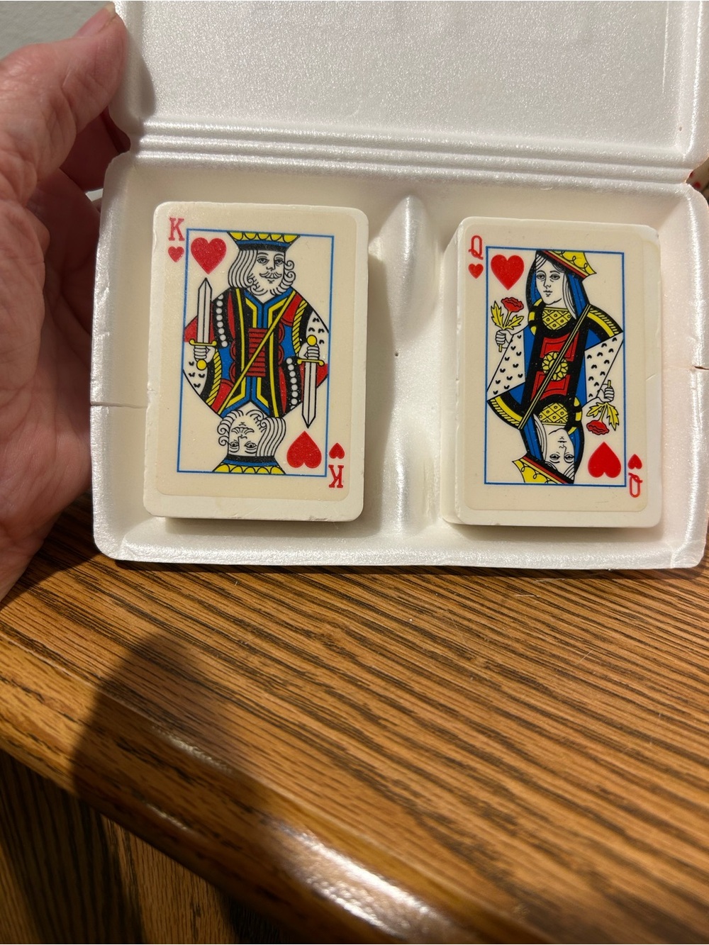Vintage Avon Royal Hearts Soap Playing Cards